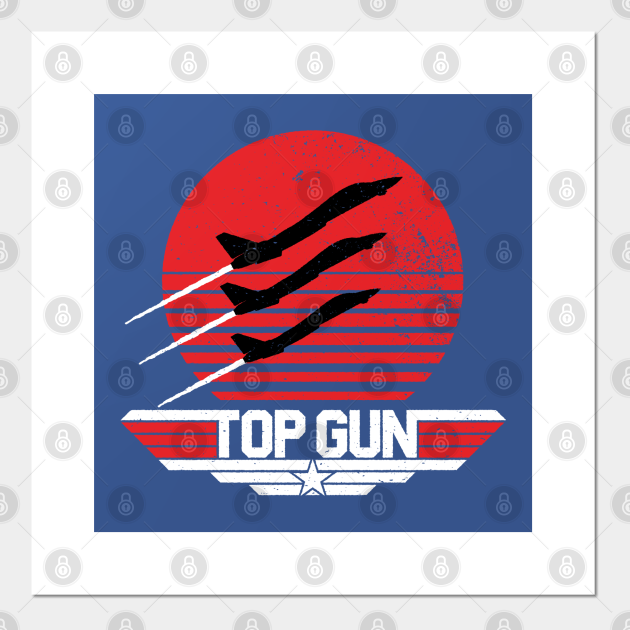 Top Gun Top Gun Posters and Art Prints TeePublic